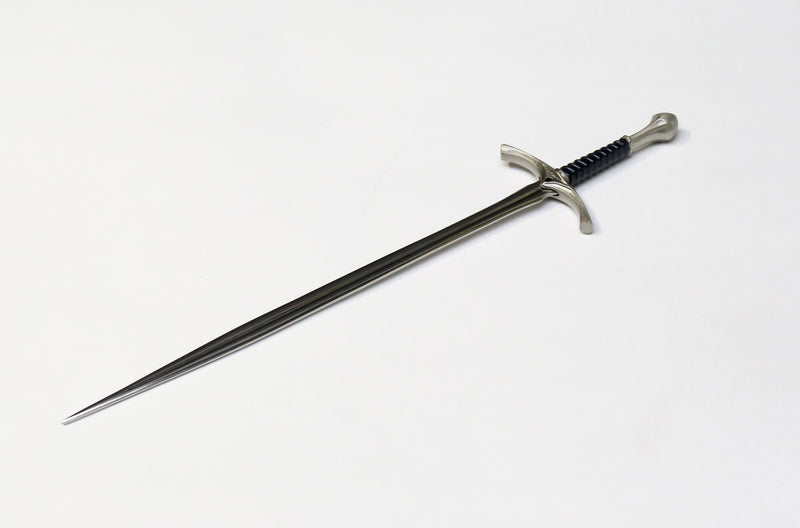 Glamdring sword replica letter opener pointing left