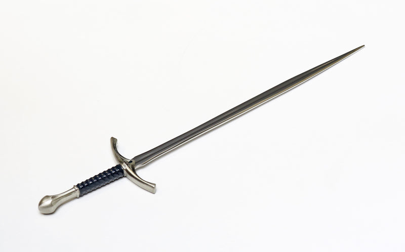 Glamdring sword replica letter opener pointing right