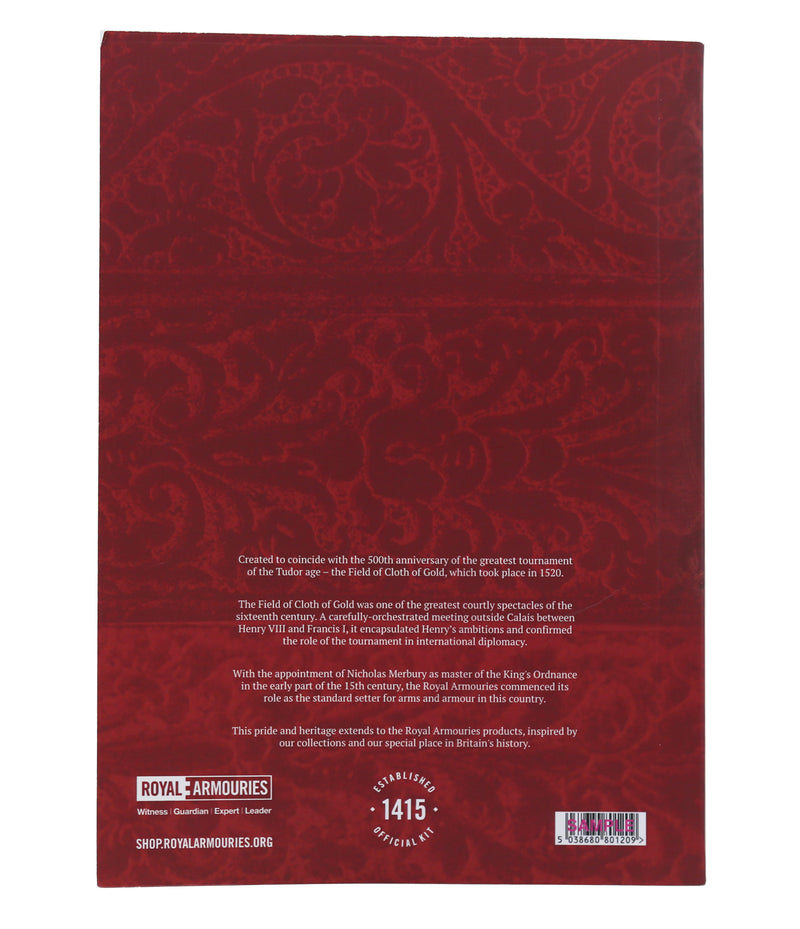 Henry VIII A5 Notebook back cover