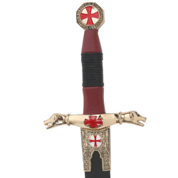 Knights Templar dagger hilt
