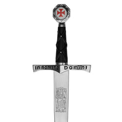 Knights Templar sword letter opener hilt pommel and crossguard