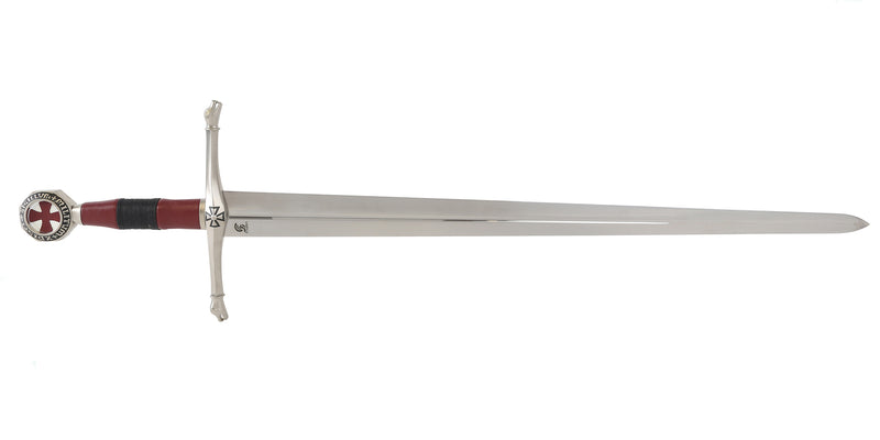 Knights Templar sword pointing to the right