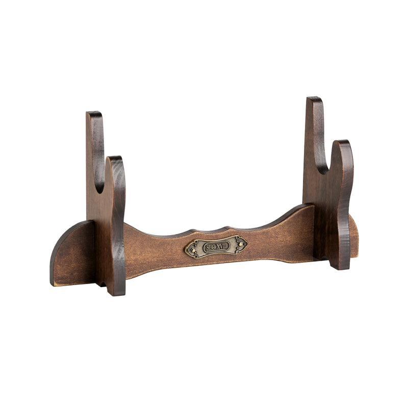 Wooden one-pistol stand