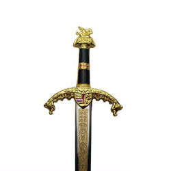 Richard the Lionheart sword letter opener hilt pommel and crossguard