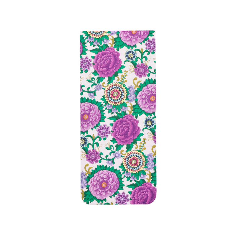 Indian dagger collection floral magnetic bookmark front