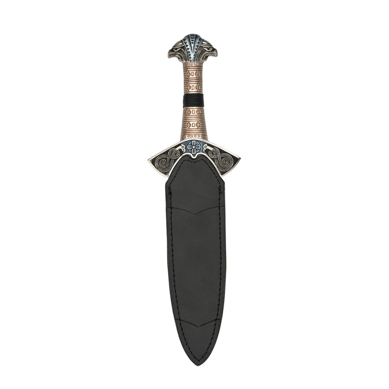 Viking dagger replica in scabbard