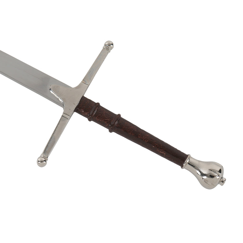 William Wallace sword letter opener hilt pommel and crossguard angled