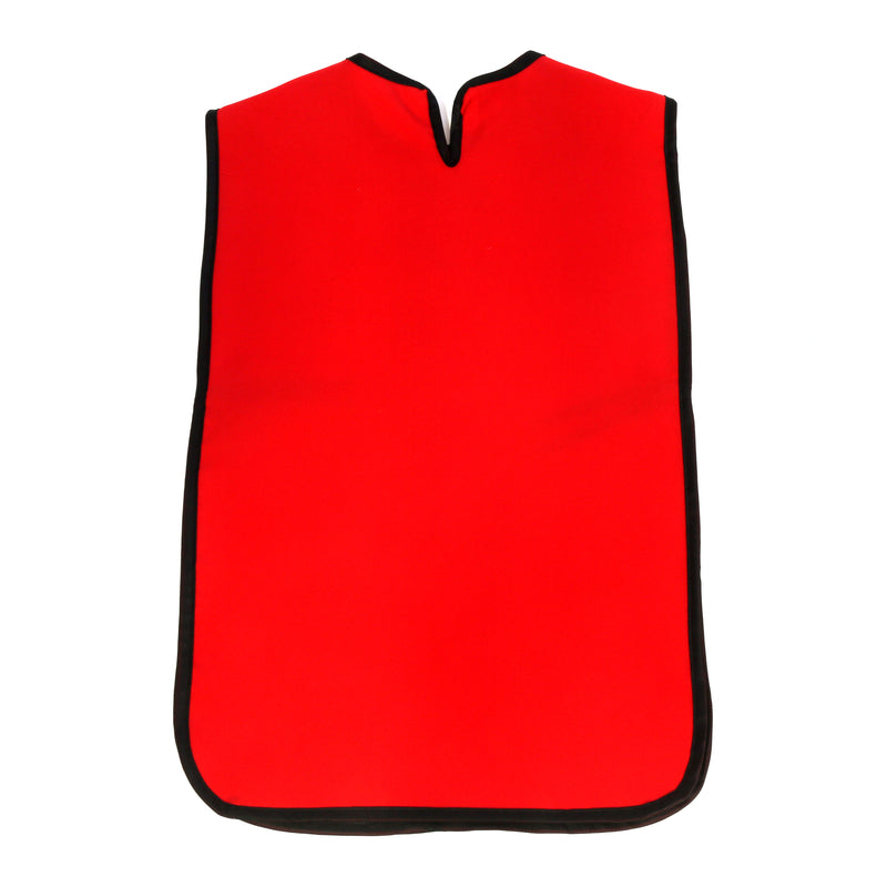 Children's medieval tabard in red and black front