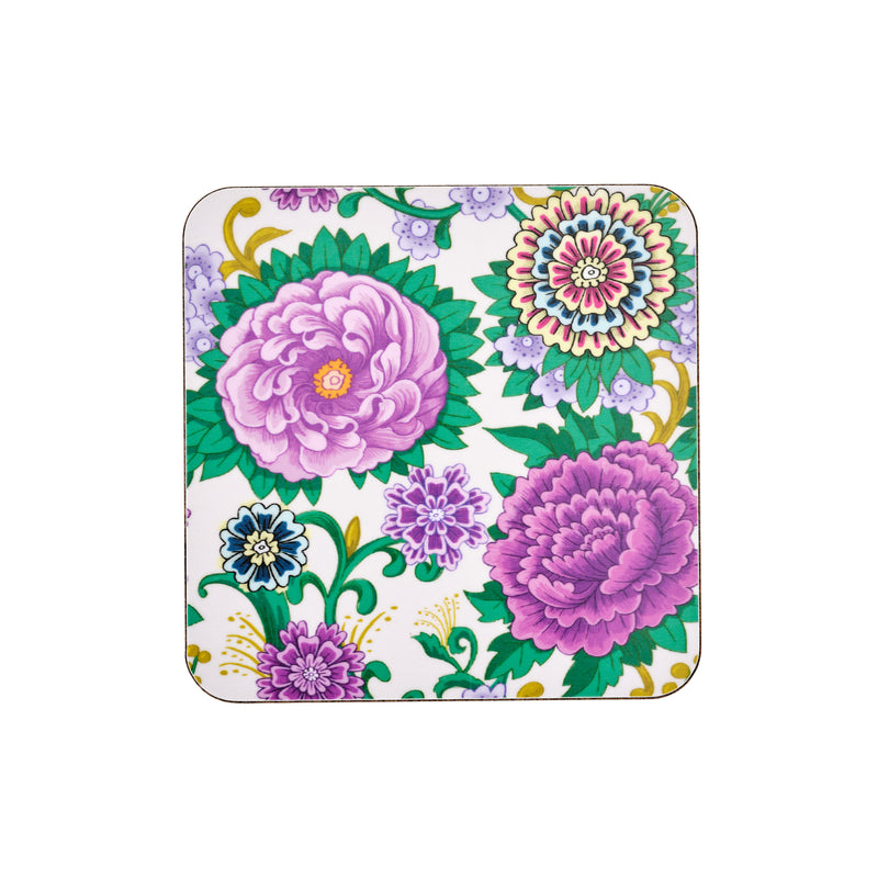 Indian dagger collection floral coaster
