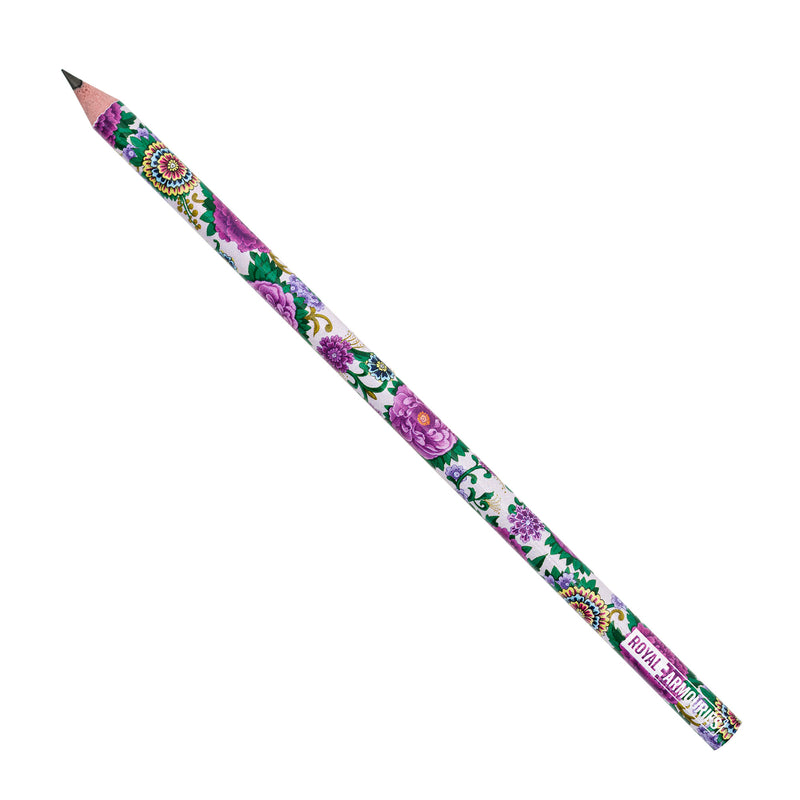 Indian dagger collection floral pencil