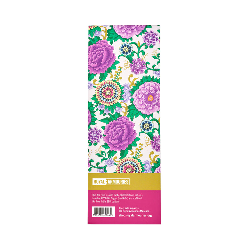 Indian dagger collection floral shopping pad back