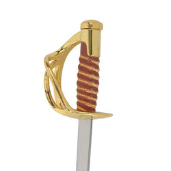 Mini cavalry sabre letter opener hilt and handguard