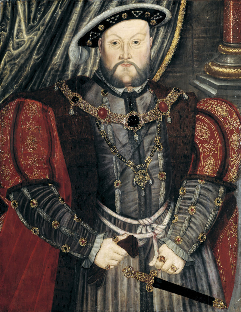 Henry VIII portrait face covering inspiration 
