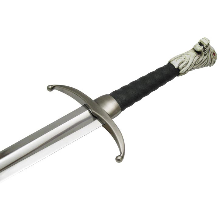Longclaw Sword of Jon Snow Hilt replica hilt pommel and crossguard detail