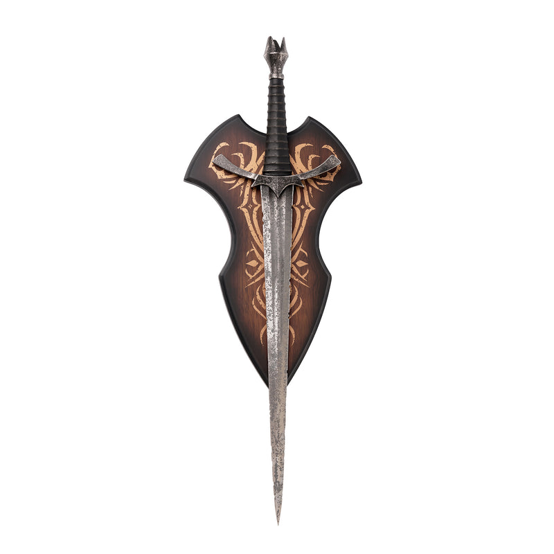 Nazgûl Morgul Dagger full on wooden display plaque
