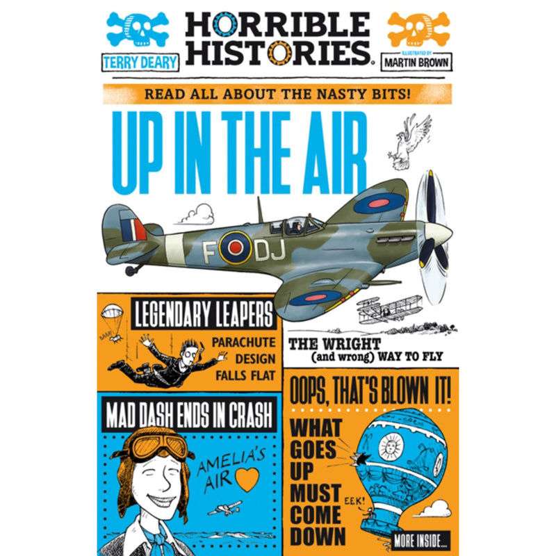 Horrible Histories Up in the Air front cover