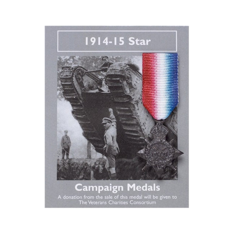 1914-1915 star medal replica