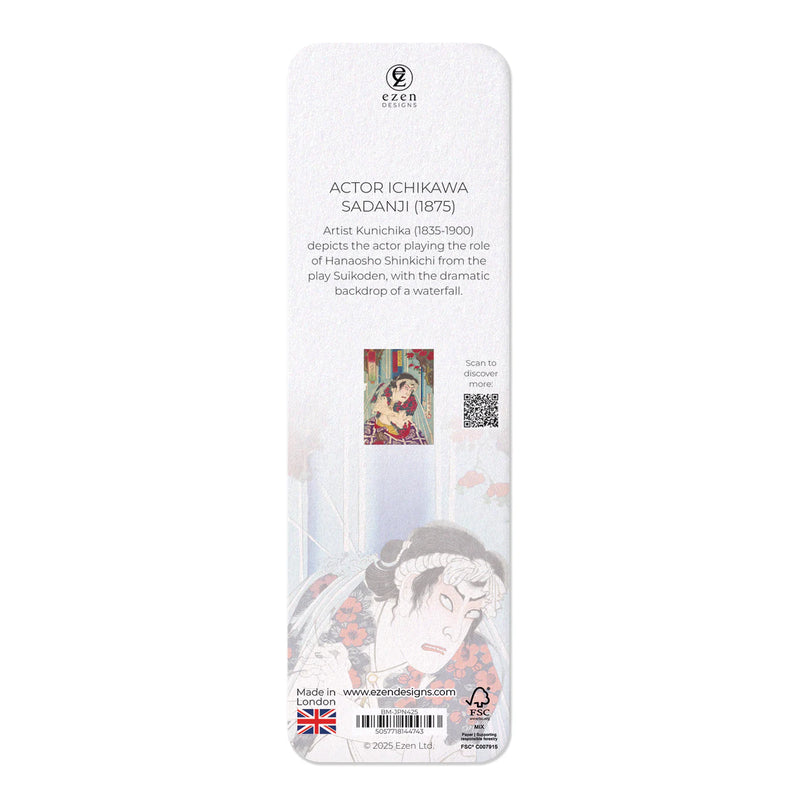 Japanese Actor Ichikawa Sadanji (1875) - Bookmark