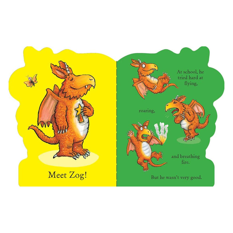 Zog board book inside