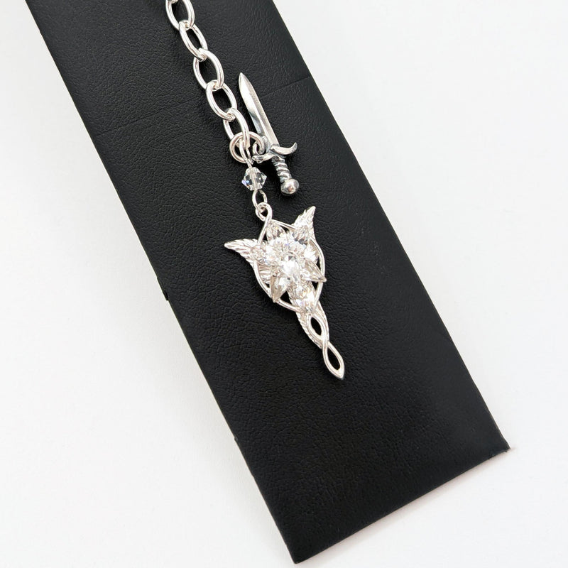 Arwen Evenstar Sterling Silver Chain Bracelet - The Lord of the Rings