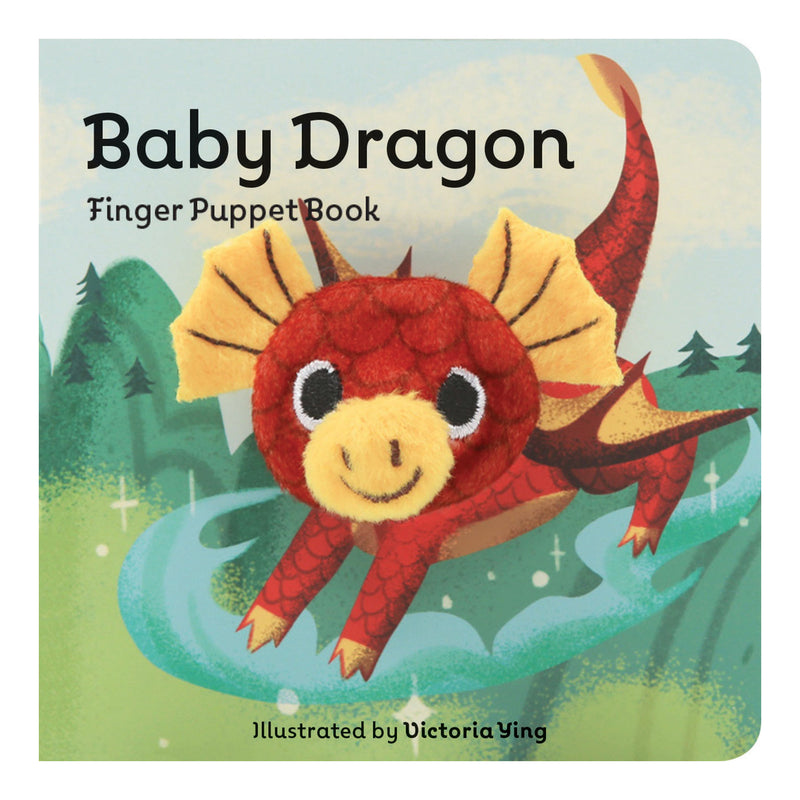Baby Dragon Finger Puppet Book by Victoria Ying front cover