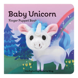Baby Unicorn Finger Puppet Book by Victoria Ying front cover
