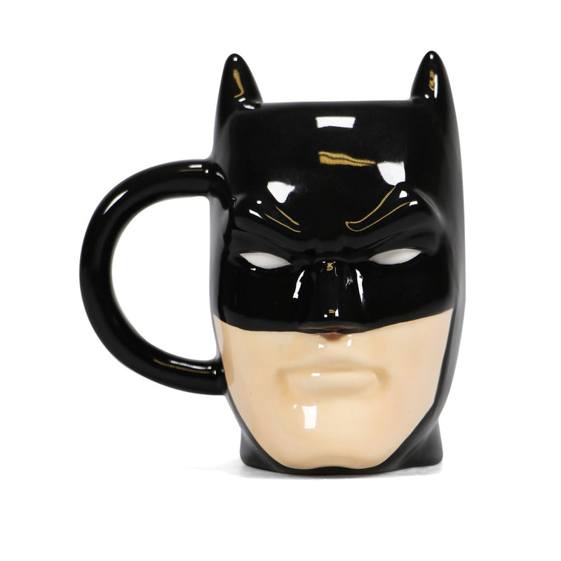 Batman Head Cowl Mask Shaped Ceramic Mug