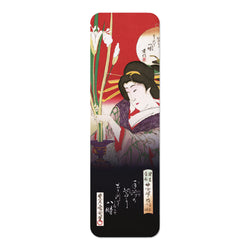 Japanese Beauty Arranging Iris (1870) - Bookmark