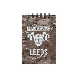 light camo print notebook