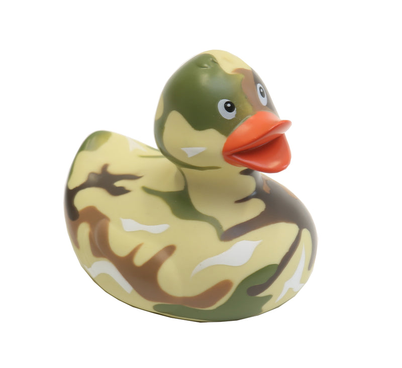 Camouflage Rubber Duck right side view
