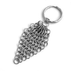 European chain maille keyring