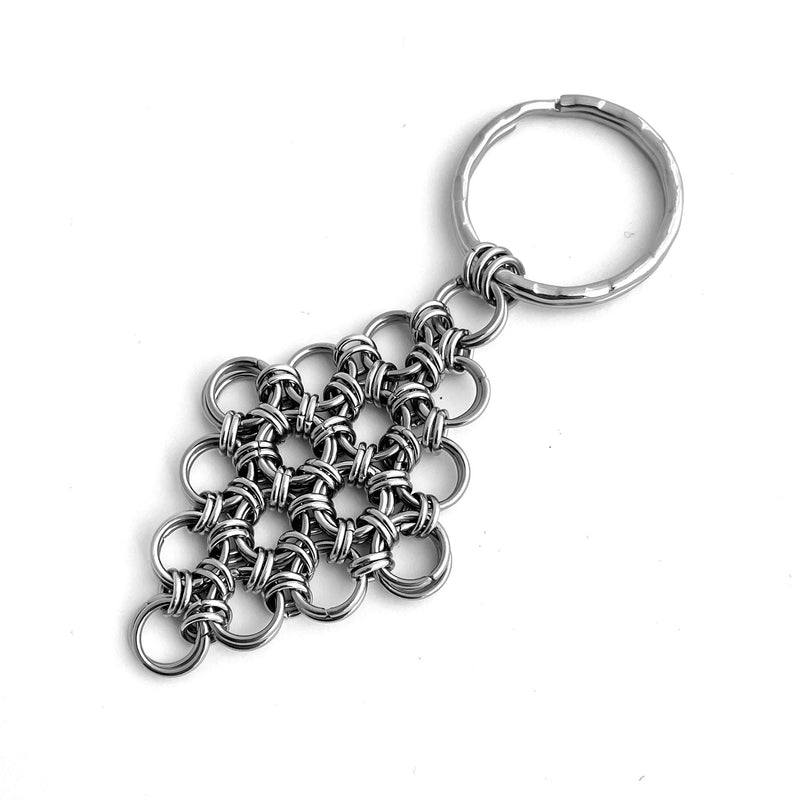 Japanese chain maille keyring