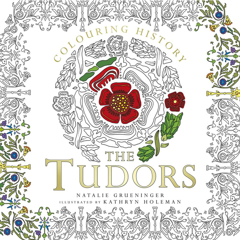 colouring history: the tudors front cover