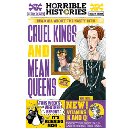 Horrible Histories Cruel Kings and Mean Queens front cover