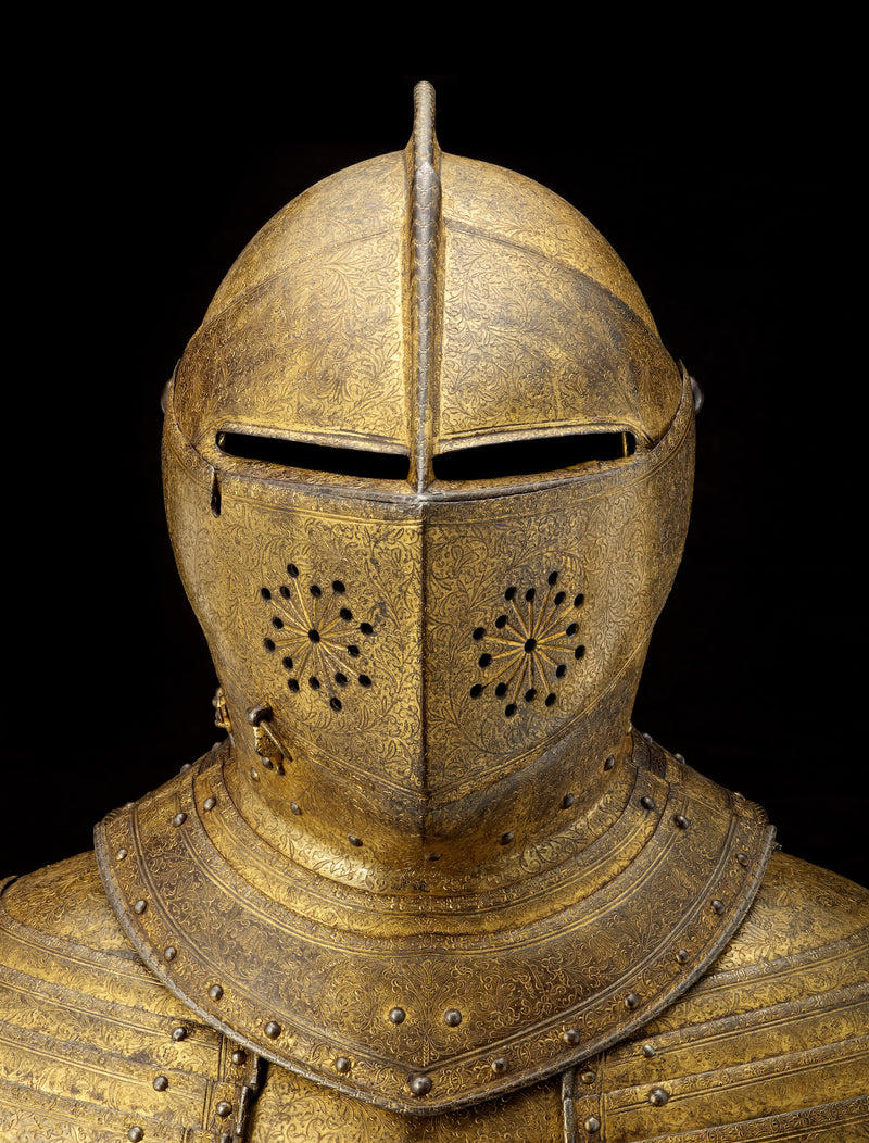 Cuirassier armour of King Charles I cloth face covering inspiration