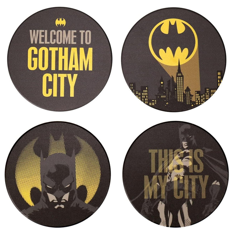 batman 4 set of coasters all 4 designs