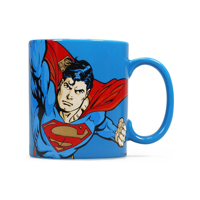 superman mug right side view
