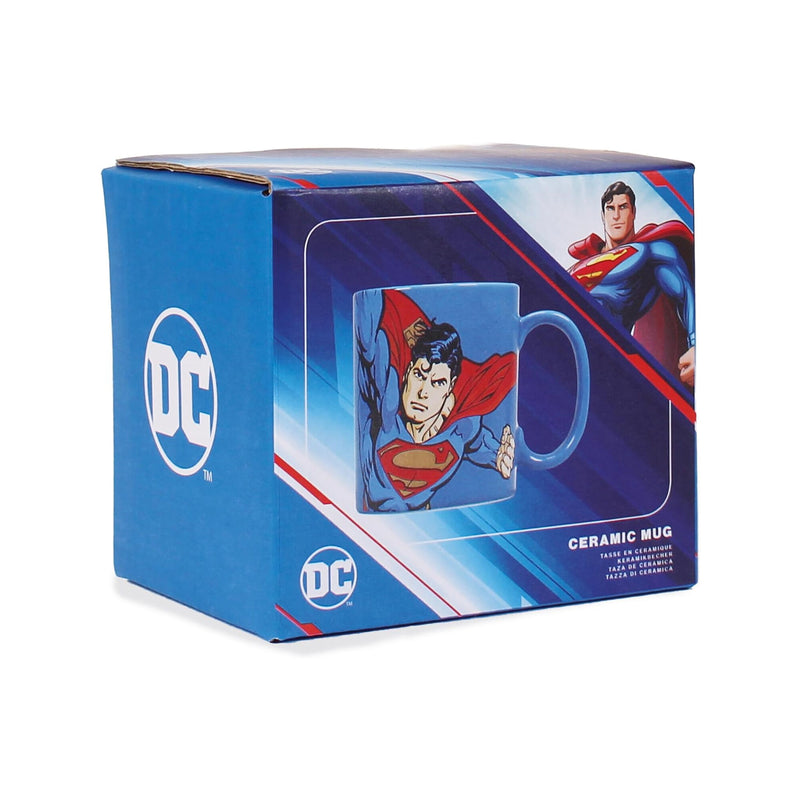 superman mug branded box