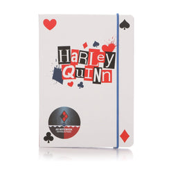 small harley quinn notebook front cover