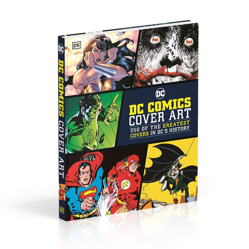 DC Comics Cover Art: 350 of the Greatest Covers in DC History' freestanding in white background
