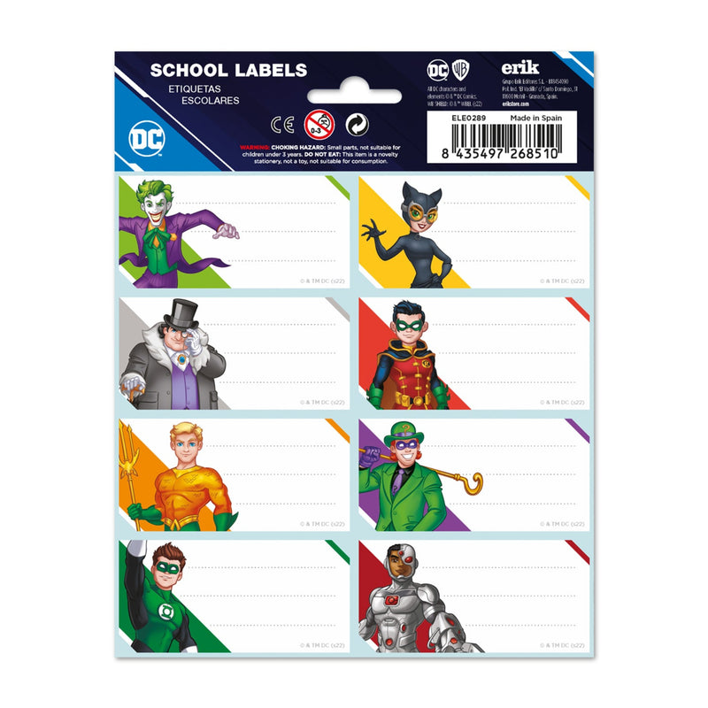 dc labels back