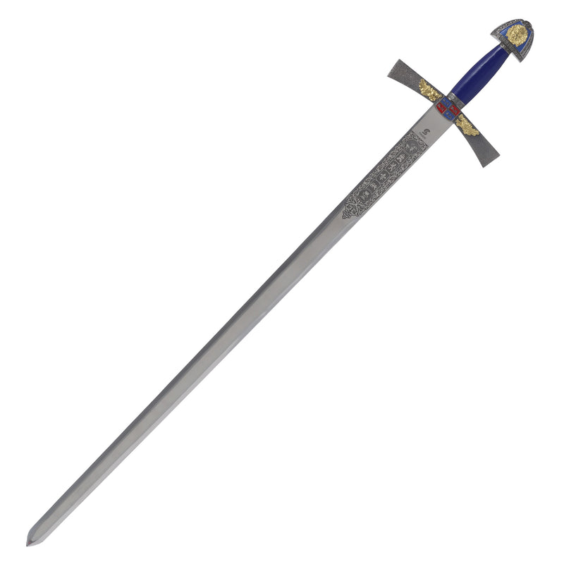 Deluxe Ivanhoe Sword full length at an angle
