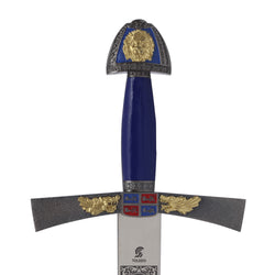 Deluxe Ivanhoe Sword hilt pommel and crossguard