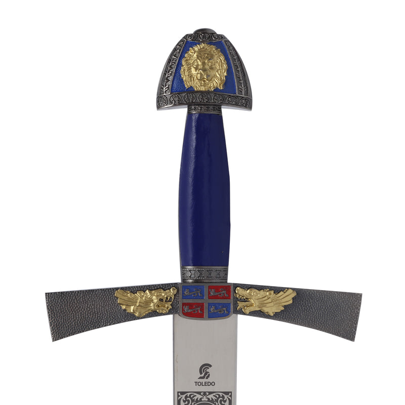 Deluxe Ivanhoe Sword hilt pommel and crossguard