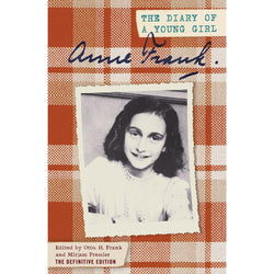 anne frank diary of a young girl front cover