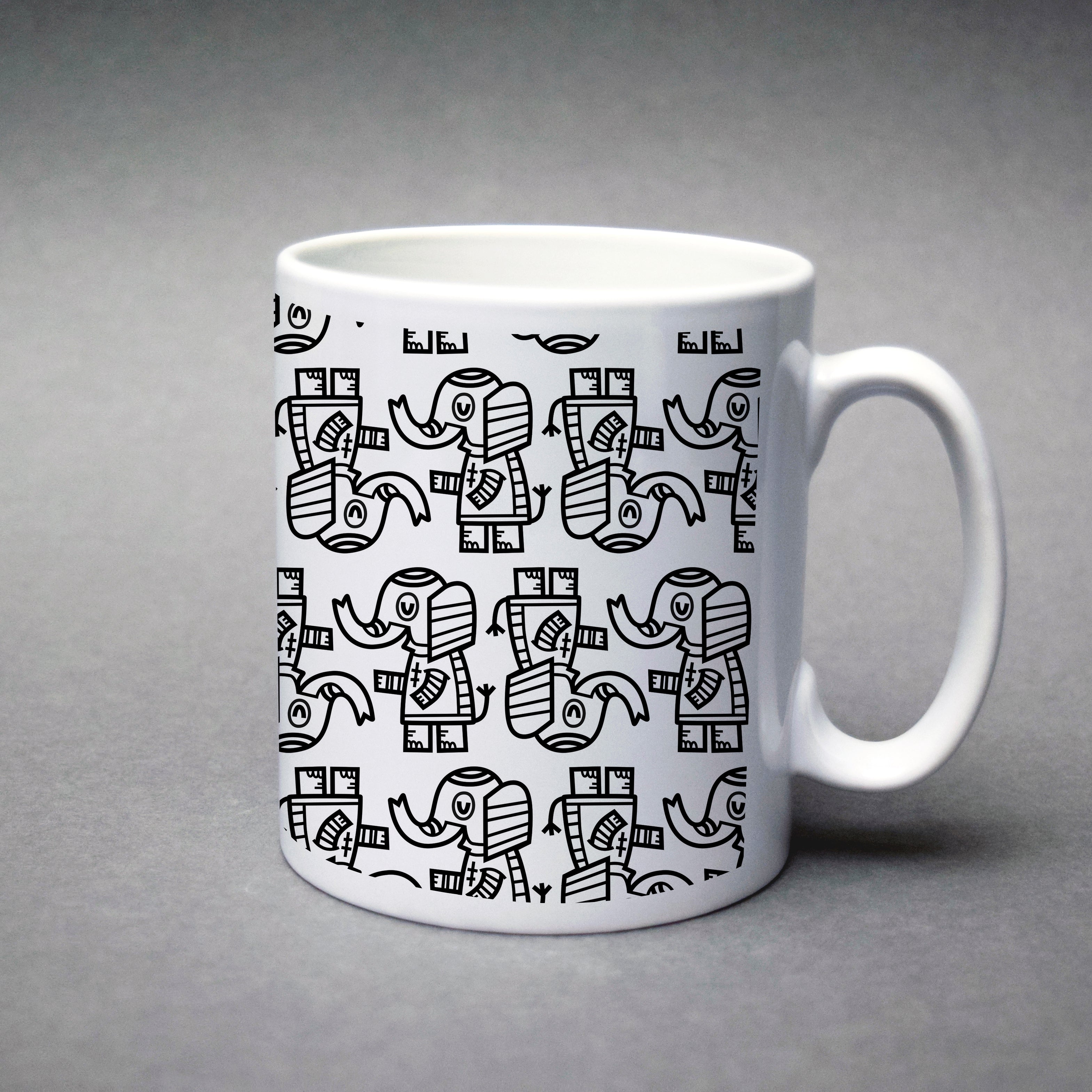 Ellie Armoured Elephant Mug – Royal Armouries Museum Shop