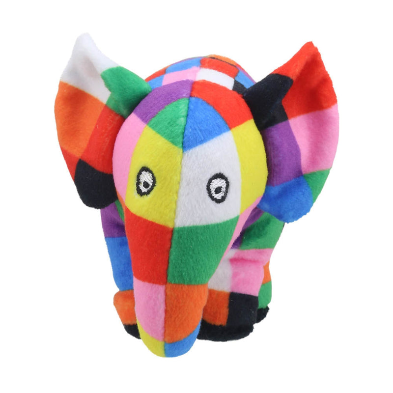 elmer finger puppet front