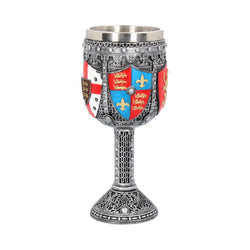 English Three Lions Shield St George Henry IV Wine Goblet