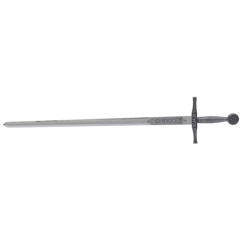 Excalibur Cadet Sword replica full length sideways