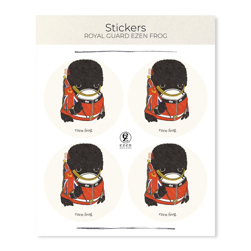 Royal Guard Ezen Frog - Sticker Set
